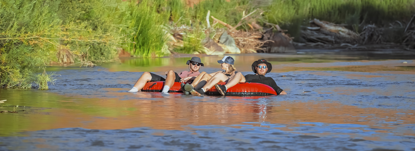Zion Tubing Virgin River Adventures Float Zion